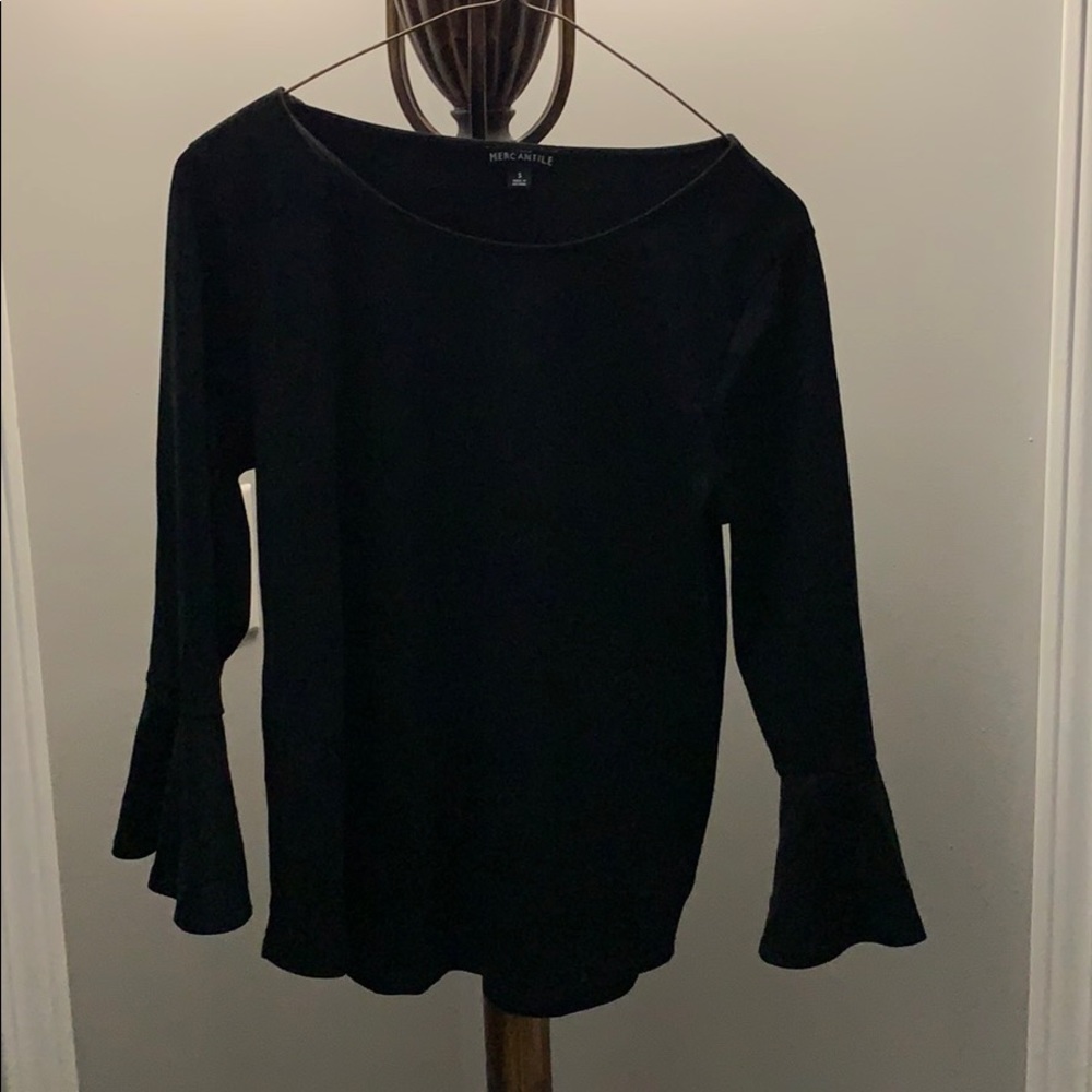 J crew black top